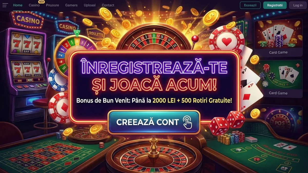 Înregistrare cu bonus